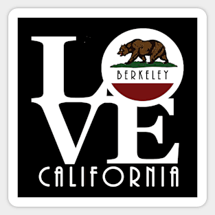 LOVE Berkeley CA Sticker